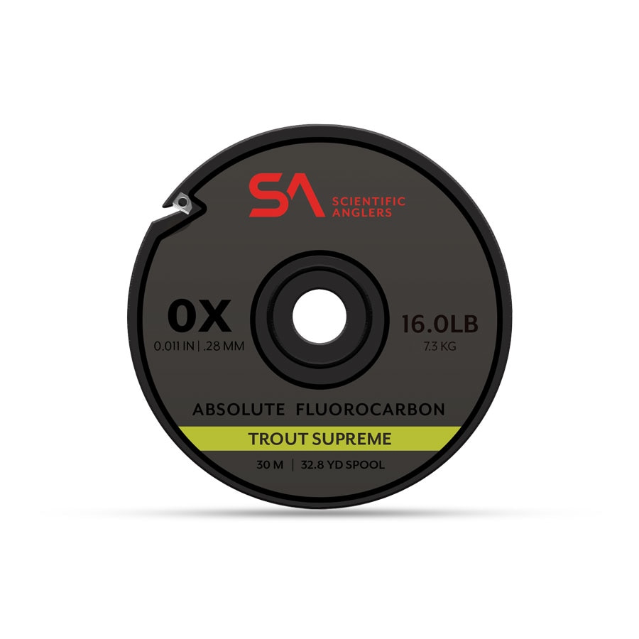 Scientific Anglers Absolute Fluorocarbon Trout Supreme Tippet 30M